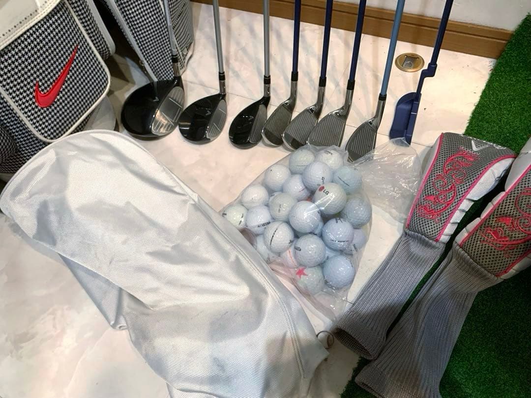 豪華　レディースゴルフクラブ セット　キャロウェイ　マルマン　バッグ/ナイキ