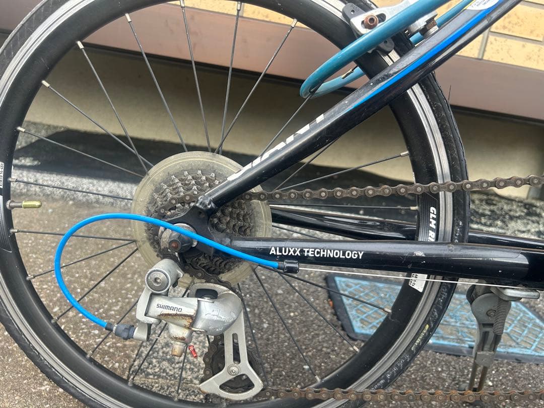 GIANT IDIOM　ミニベロ 自転車 本体 黒・青