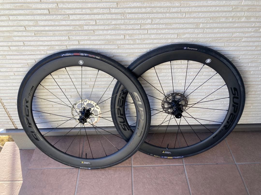 superteam ディスクブレーキ用カーボンホイール　ハイト50 シマノ11速