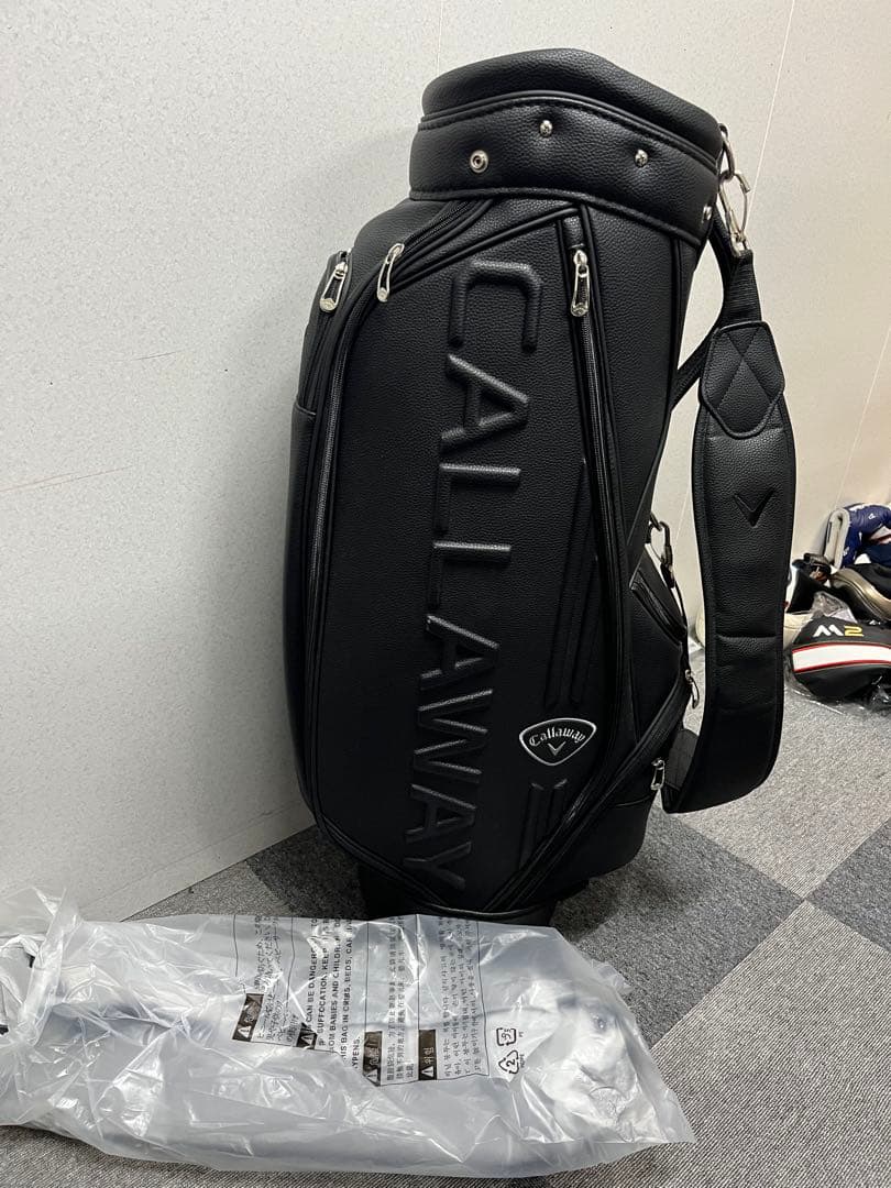美品 レディース キャロウェイ ブラック キャディバッグ