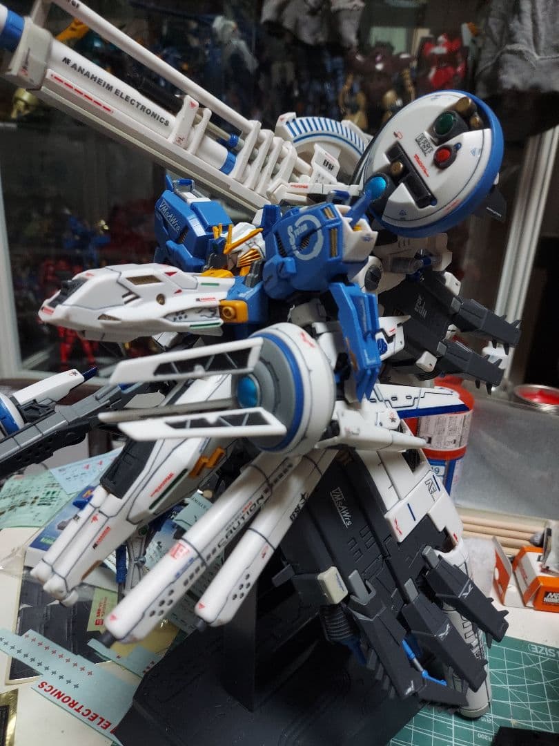 HG 1/144 ディープストライカー,EX-Sガンダム　塗装完成品セット