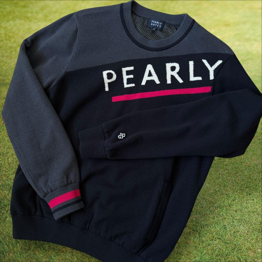 現行モデル　防寒　蓄熱　裏地付 パーリーゲイツ　ニット　スニード　 L〜XL相当