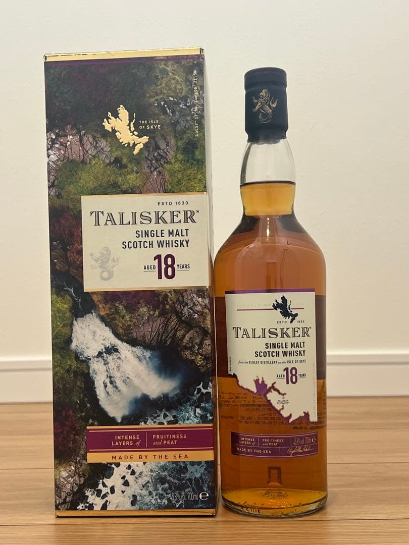 TALISKER 18年 シングルモルトウイスキー 700ml