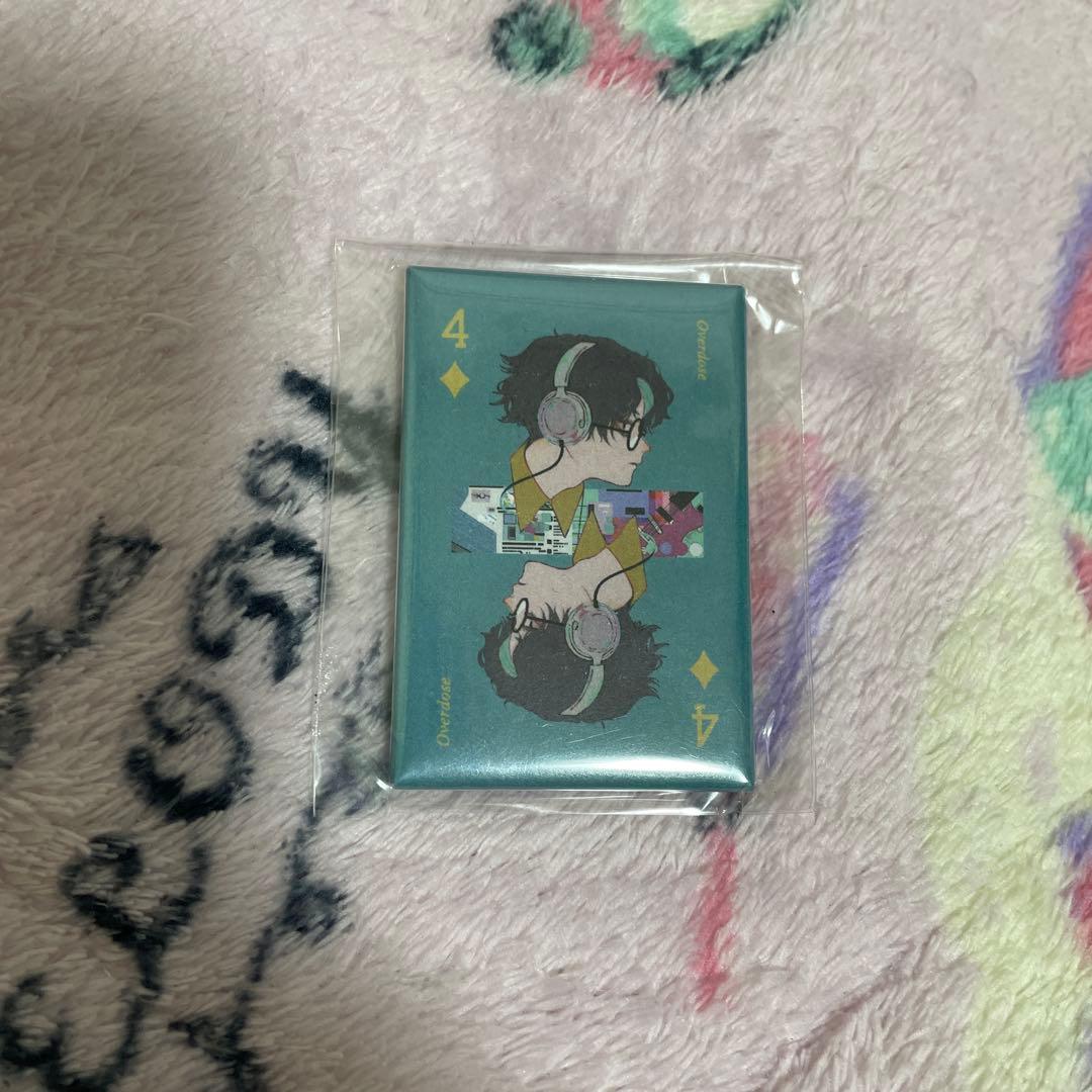 なとり 劇場 ガチャガチャ 缶バッジ Overdose