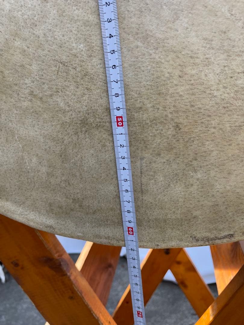 装飾和太鼓 大型 木製スタンド付き