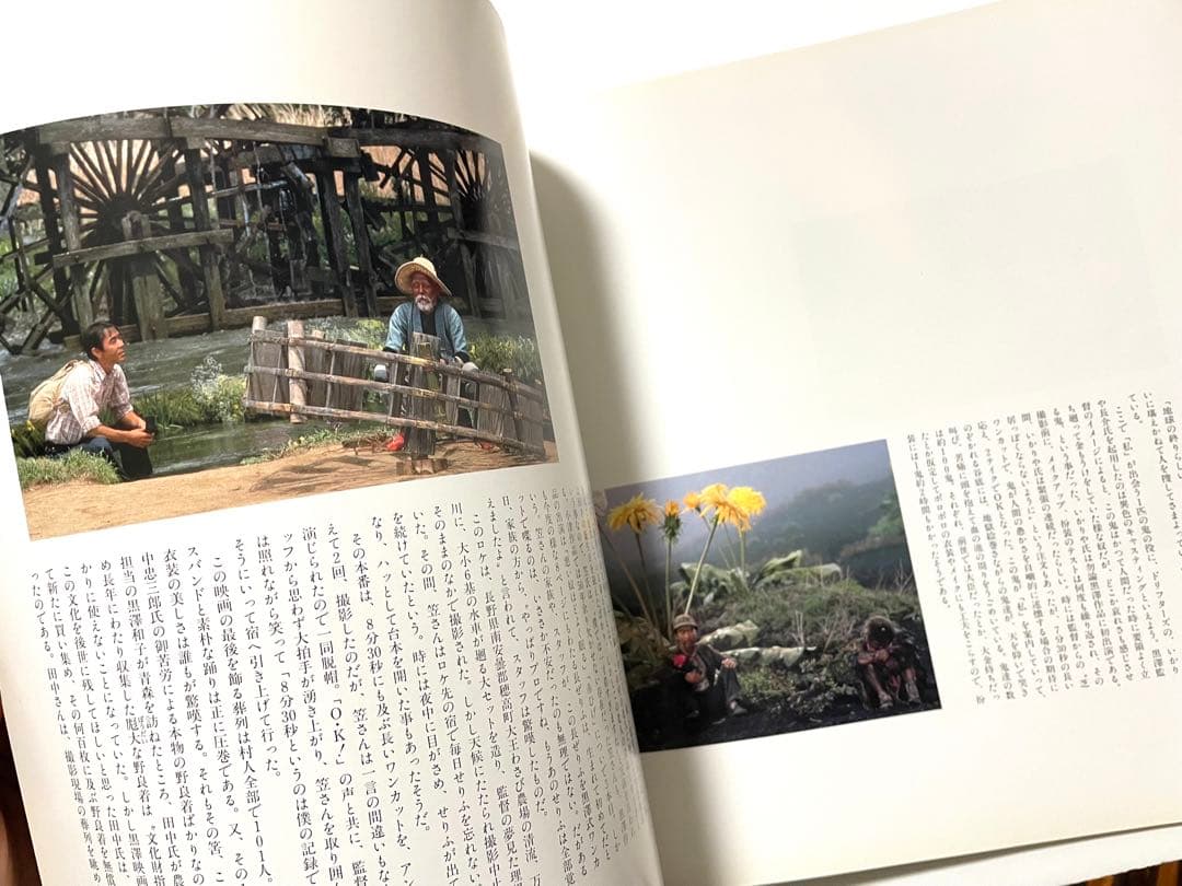 【超希少・当時品】黒澤明監督作品『夢』　非売品プレス　Dreams（1990）