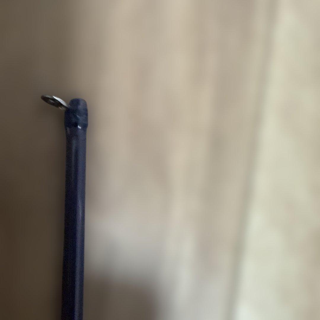 ヘラ竿をヘチ竿に改造2.5m