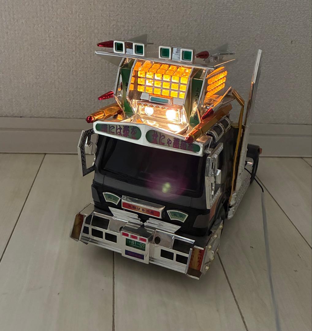 ★ トイコー　光るデコトラトレーラー　ラジコン　海龍王