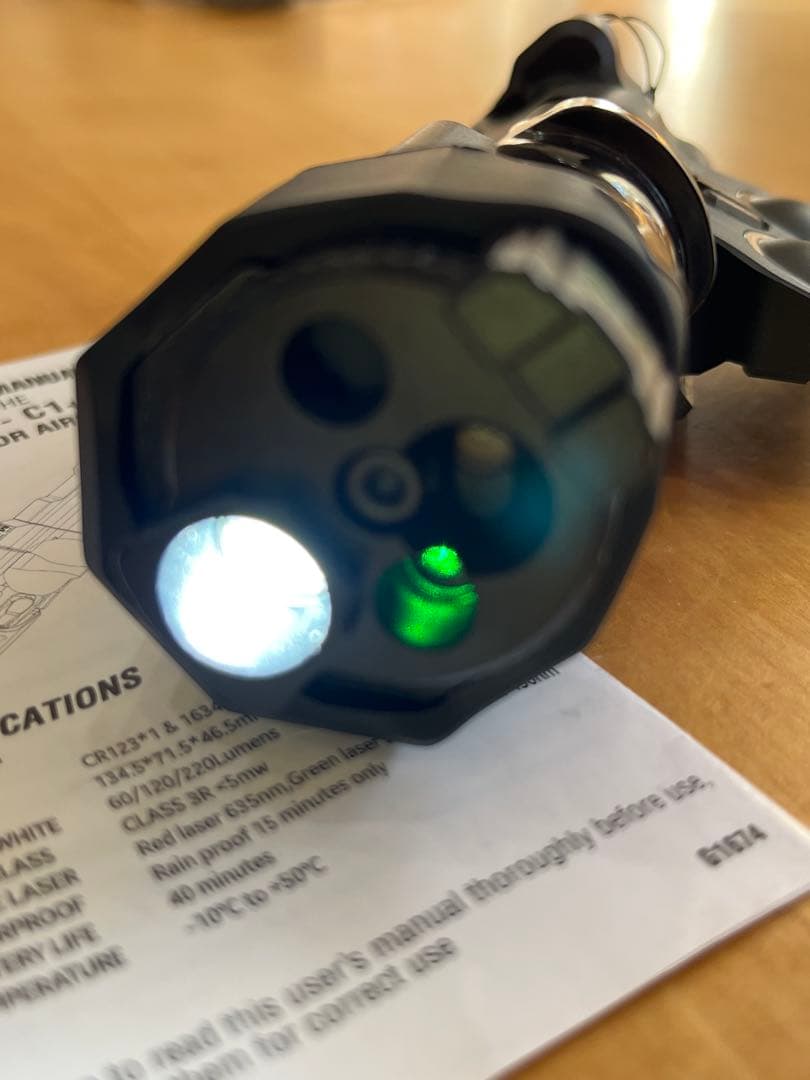 MAWL-C1+ 金属ボディレーザーサイト　サバゲー