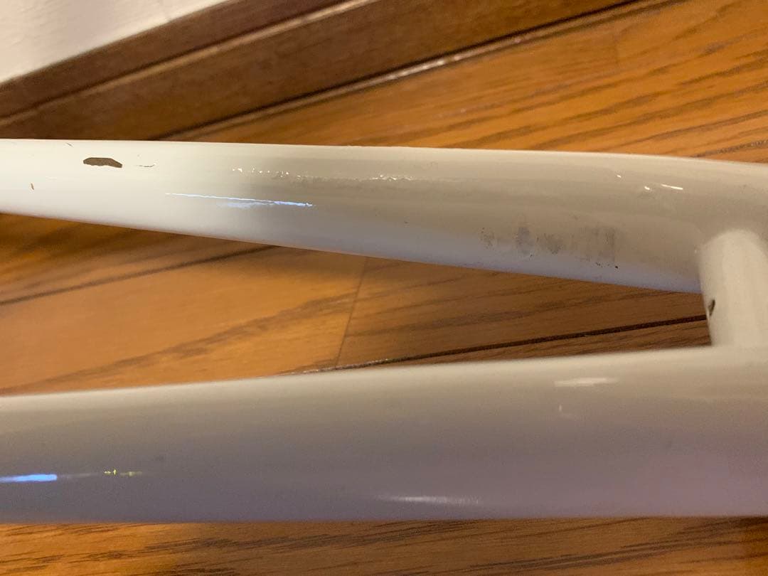 クロモリ　極美品ヴィンテージZUNOW ホワイト