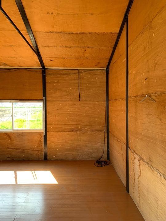 30畳 フローリングハウス！ バラしてパレットに乗せ済み