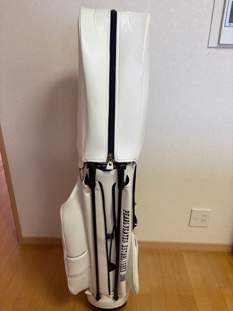 パーリーゲイツ　PEARLY GATES キャディーバック　ホワイト　希少