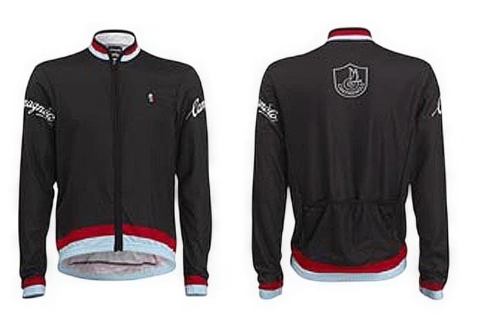 カンパニョロ　Ｃ８０９　ヘリテイジ　ロングスリーブ・ジャージ　Ｍサイズ・ブラック