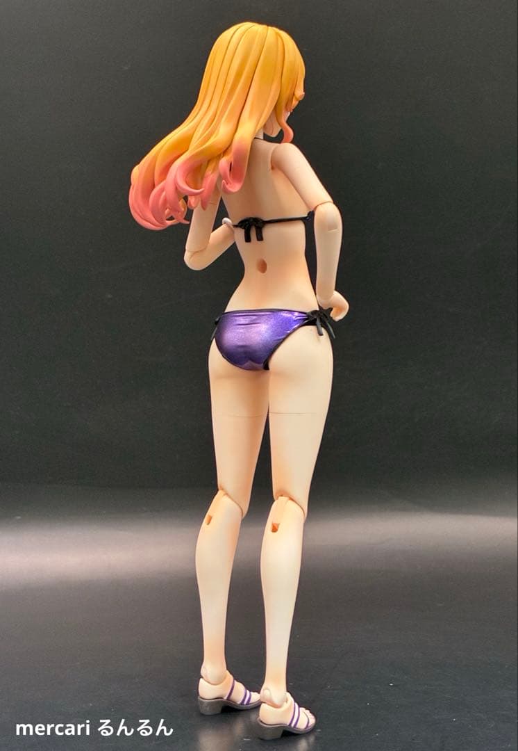 創彩少女庭園 佐伯リツカ水着ヘアアレンジver 喜多川海夢カラー塗装完成製品