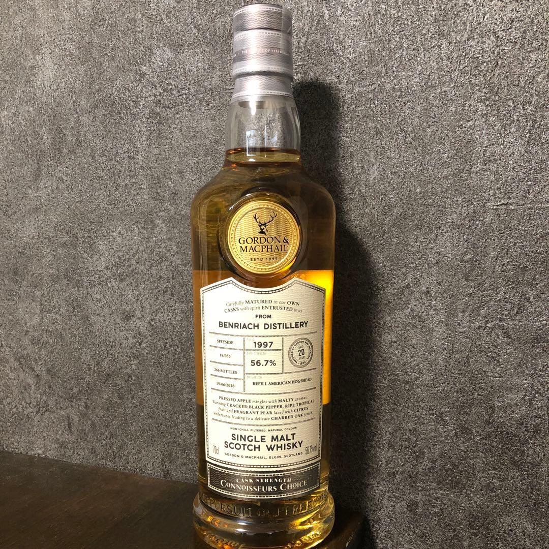シングルモルトウイスキー ベンリアック1997-2018 20年 GMCC