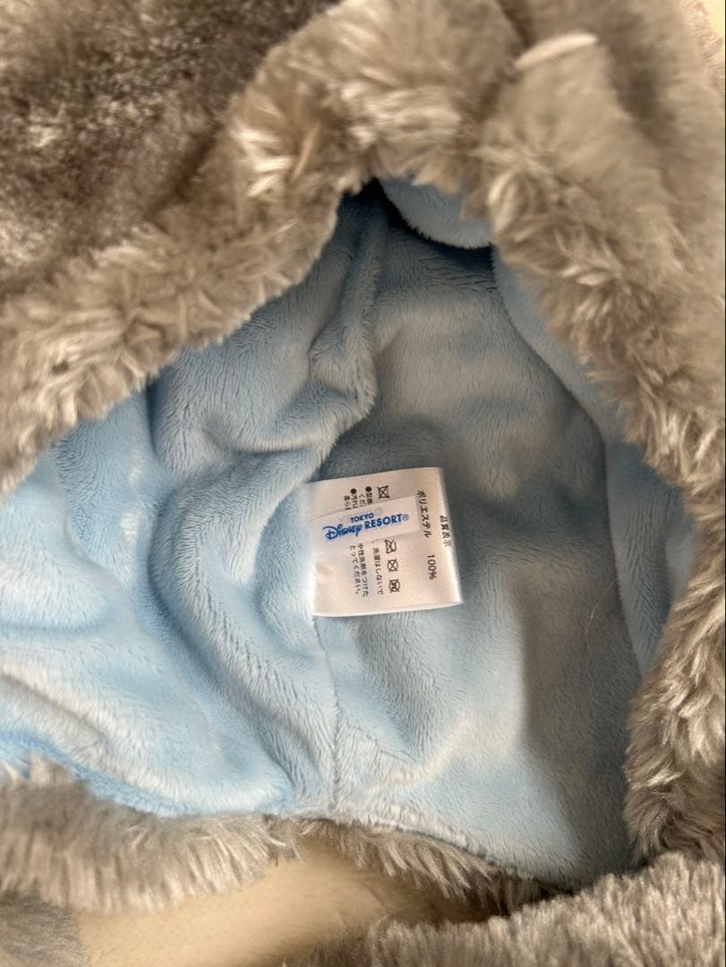 ディズニー公式　ズートピア　ジュディ　マフラーキャップ　フード　手袋