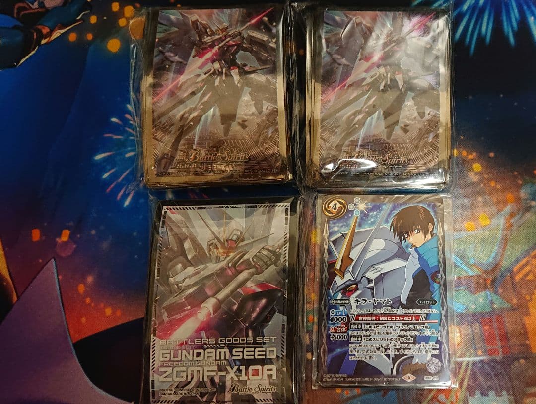 ガンダムSEED スリーブ+カード
