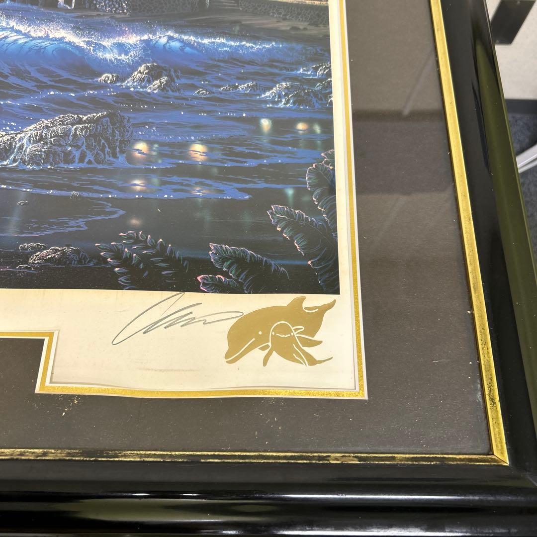 真作 C.R.Lassen ラッセン ラハイナスターライトⅡ ミクスドメディア