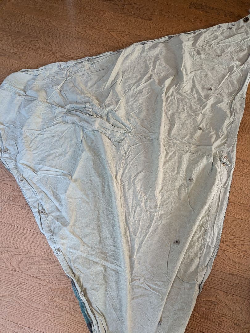 スウェーデン軍幕　used 4枚