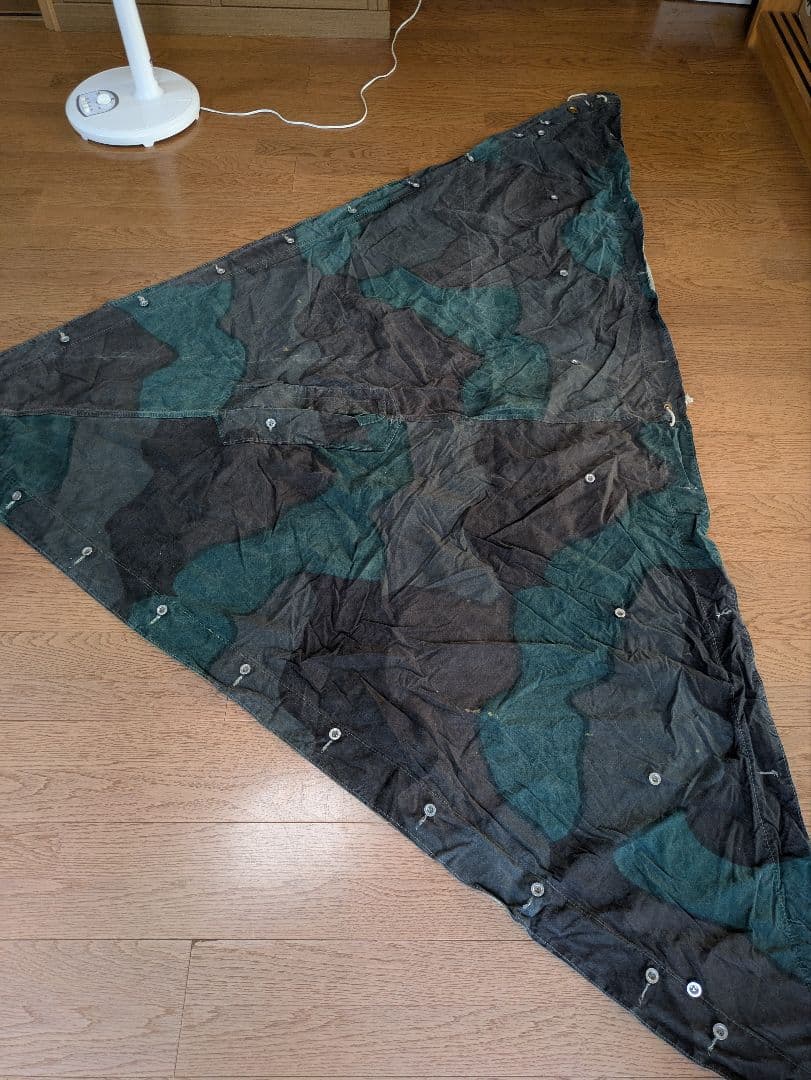 スウェーデン軍幕　used 4枚