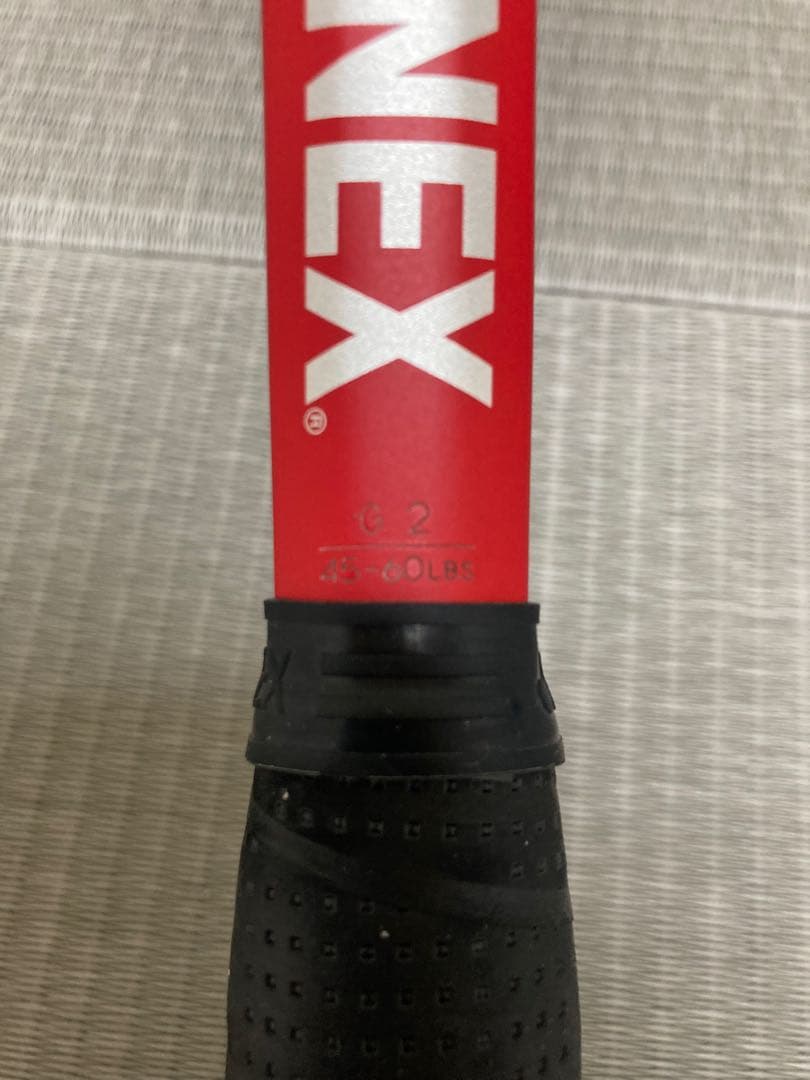 YONEX VCORE 100 テニスラケット G2 赤 2023年モデル