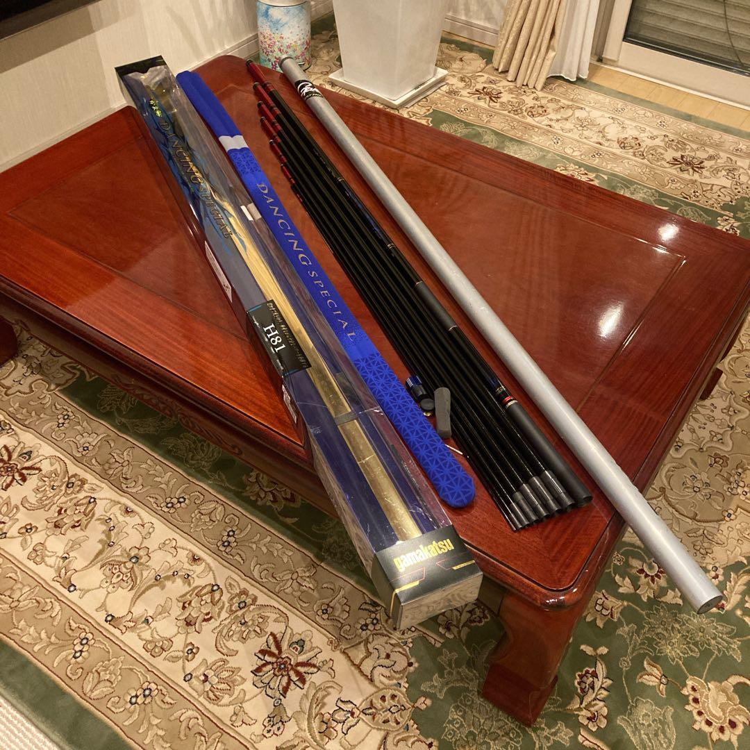 【最終価格！！】Dancing Special 鮎竿 黒/赤　8.1 超美品！！