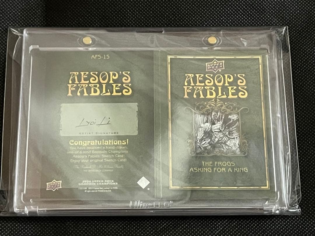 Lydi Li スケッチカード Goodwin Champions sketch