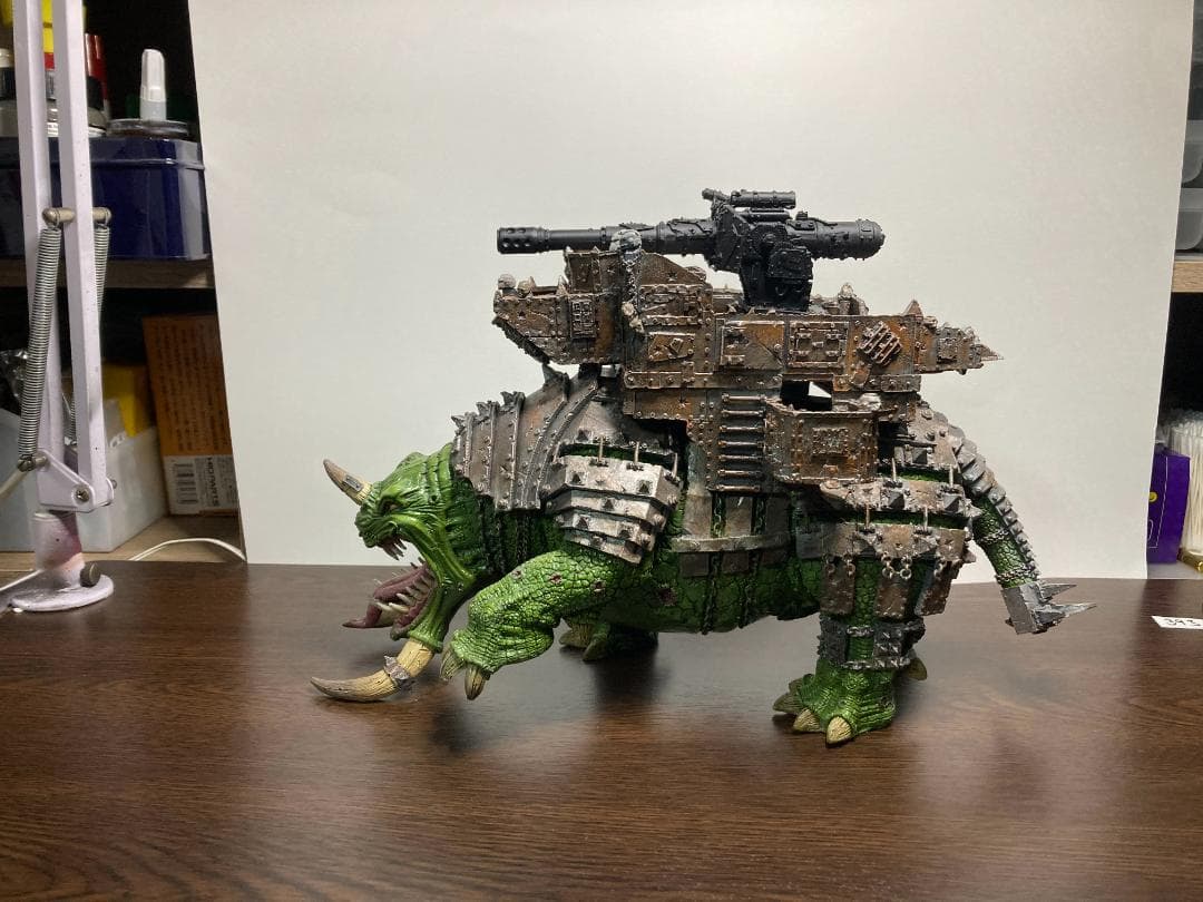 その他 Ork Gargantuan Squiggoth + Supa Kannon