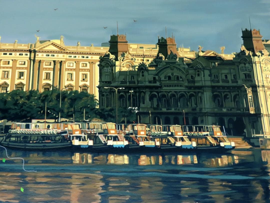 【ヒロ・ヤマガタ】　恋人たちのフェスティバル　シルクスクリーンシート　山形博導