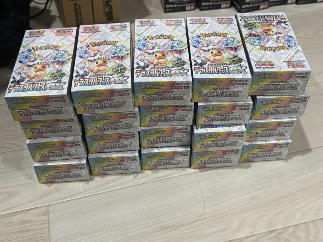 ポケモンカード テラスタルフェスex シュリンク付き 20ボックス