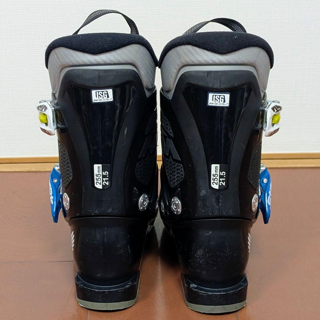 ​【ジュニア スキー4点セット】板117/靴21.5/ポール/ケース