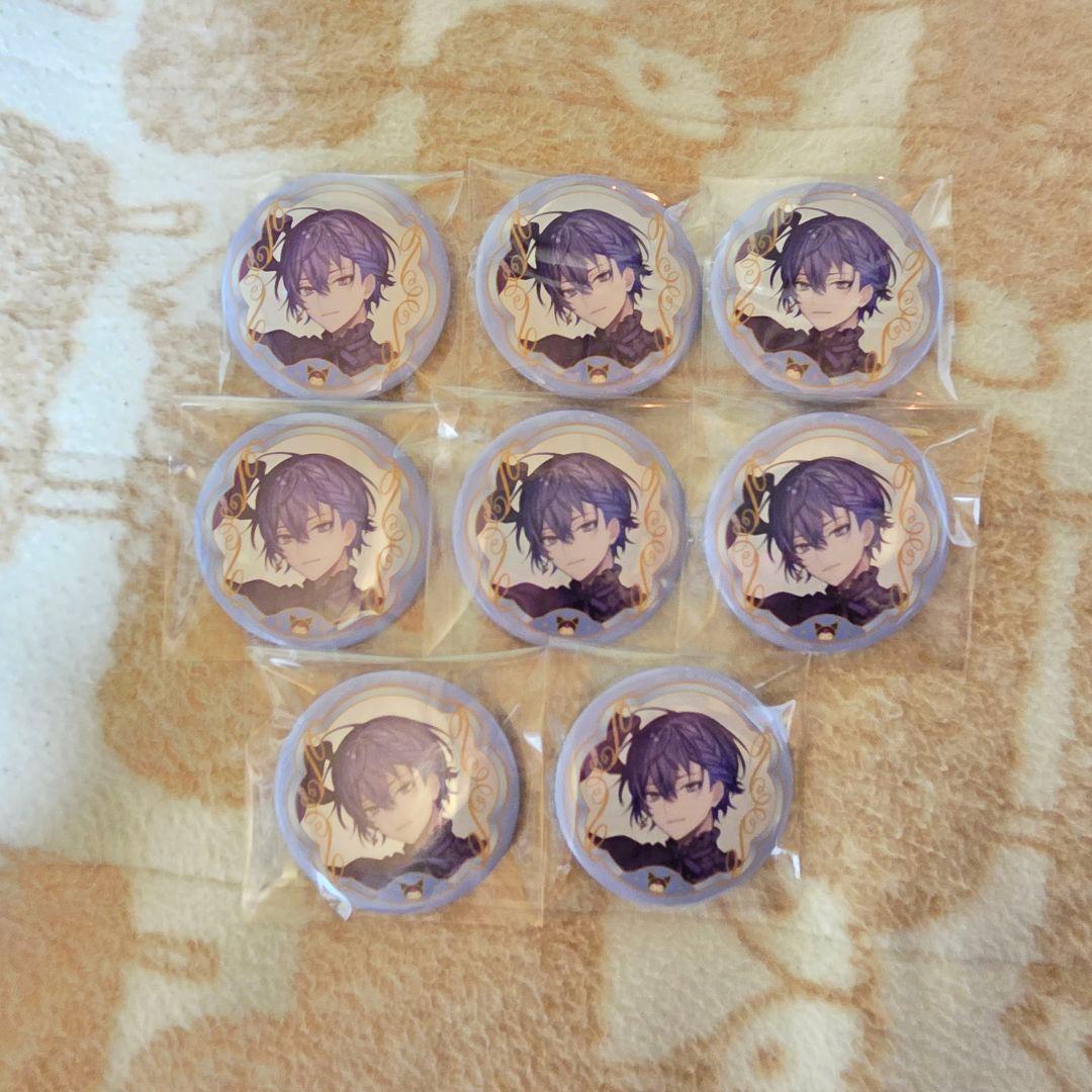 にじさんじ Dytica サンリオ キラキラ缶バッジ 等身 小柳ロウ