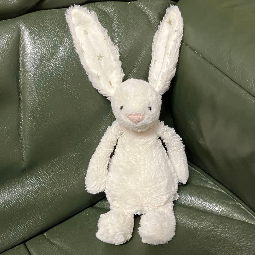 ジェリーキャット　ぬいぐるみ　バシュフル・トゥインクル・バニー　S うさぎ　耳星