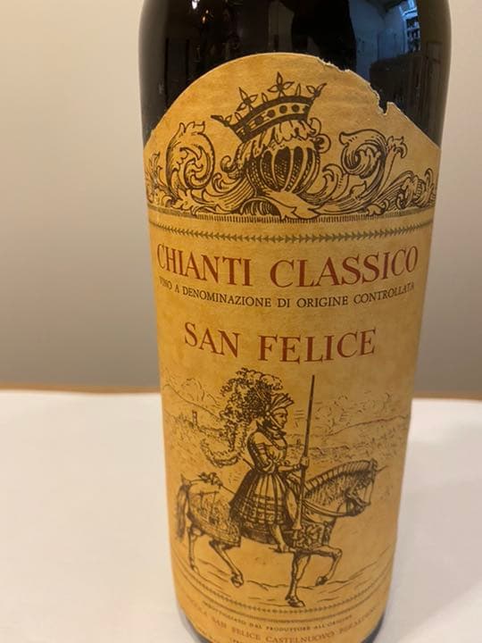1975年　CHIANTI CLASSICO SAN FELICE イタリア