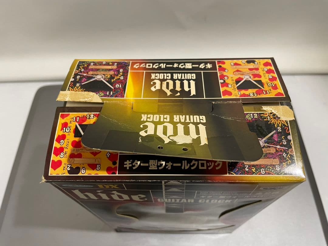 hide ギター型ウォールクロック2種セット