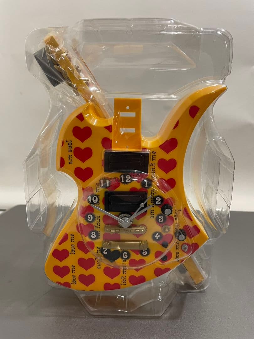 hide ギター型ウォールクロック2種セット