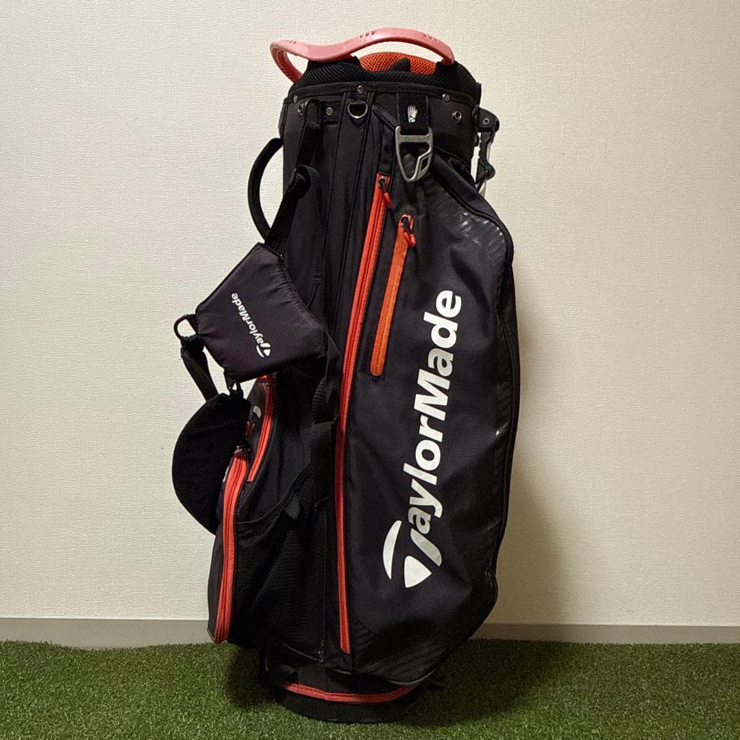 TaylorMade テーラーメイド キャディバッグ スタンド式 軽量 9.5型