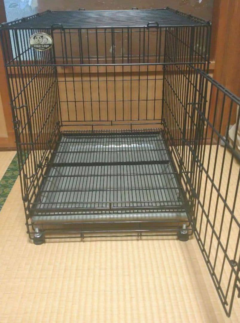 組み立て式ペット用PROスチールケージ