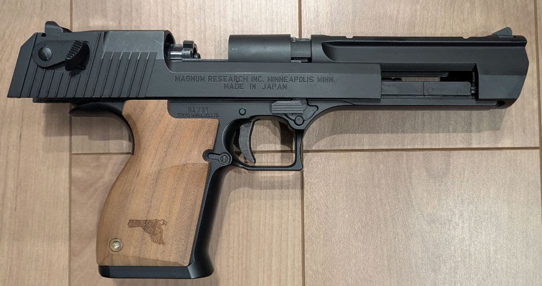 東京マルイ デザート イーグル .50AE ガスブロ HK　グリップ社外品