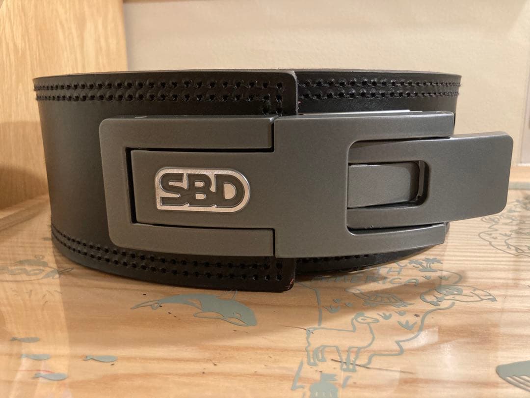 新モデル　size M SBD トレーニング・パワーベルト ブラック