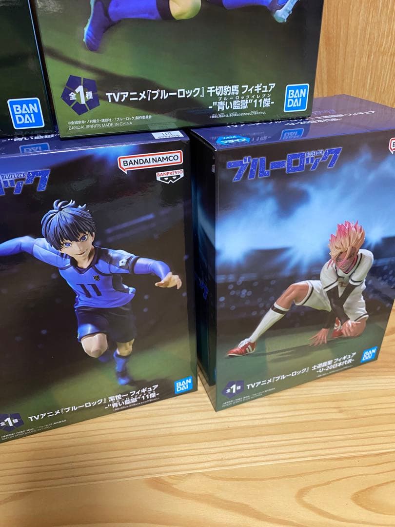 バンダイナムコ ブルーロック フィギュア 5体セット