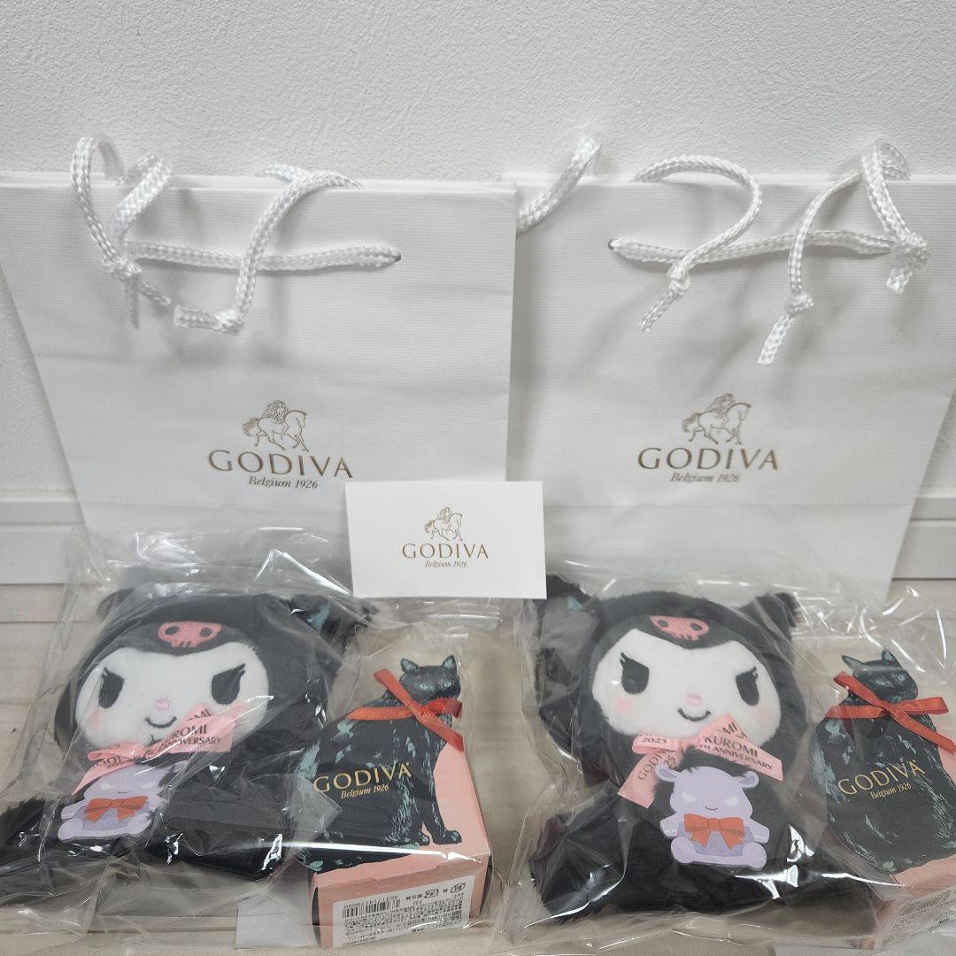 新品未開封 GODIVA クロミ ぬいぐるみ　2025オンライン限定チョコレート