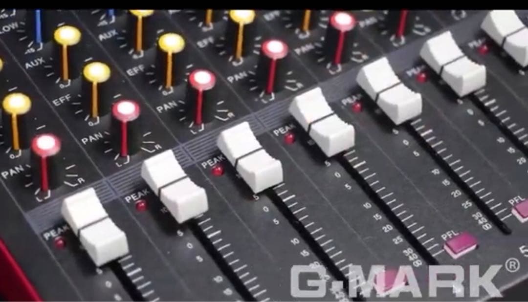 G-MARK MK800 MP3アナログミキサーミキサー8つのマイク入力Gマーク