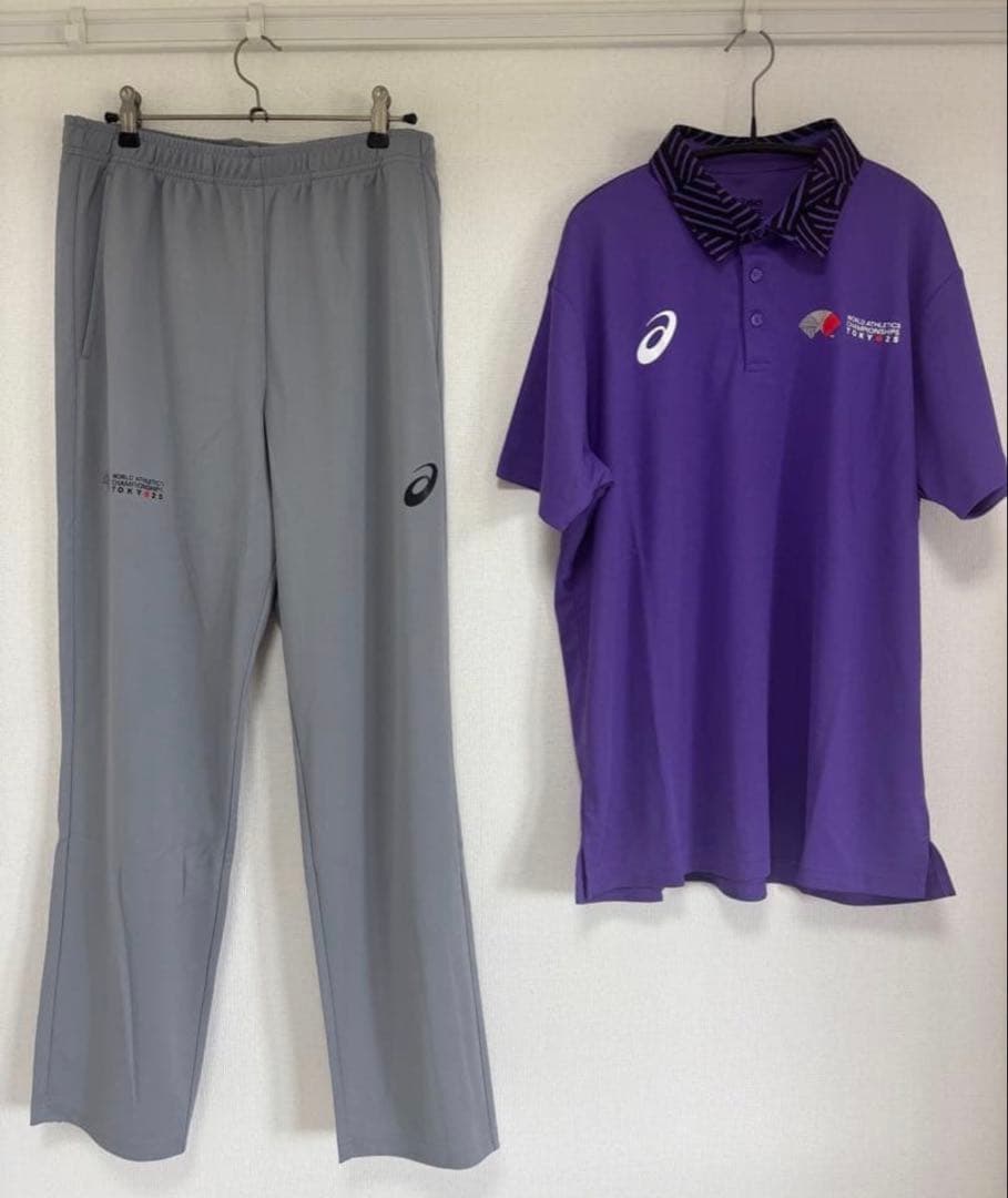 【非売品】　東京世陸　世界陸上 2025 Tシャツ+ズボンセット　L