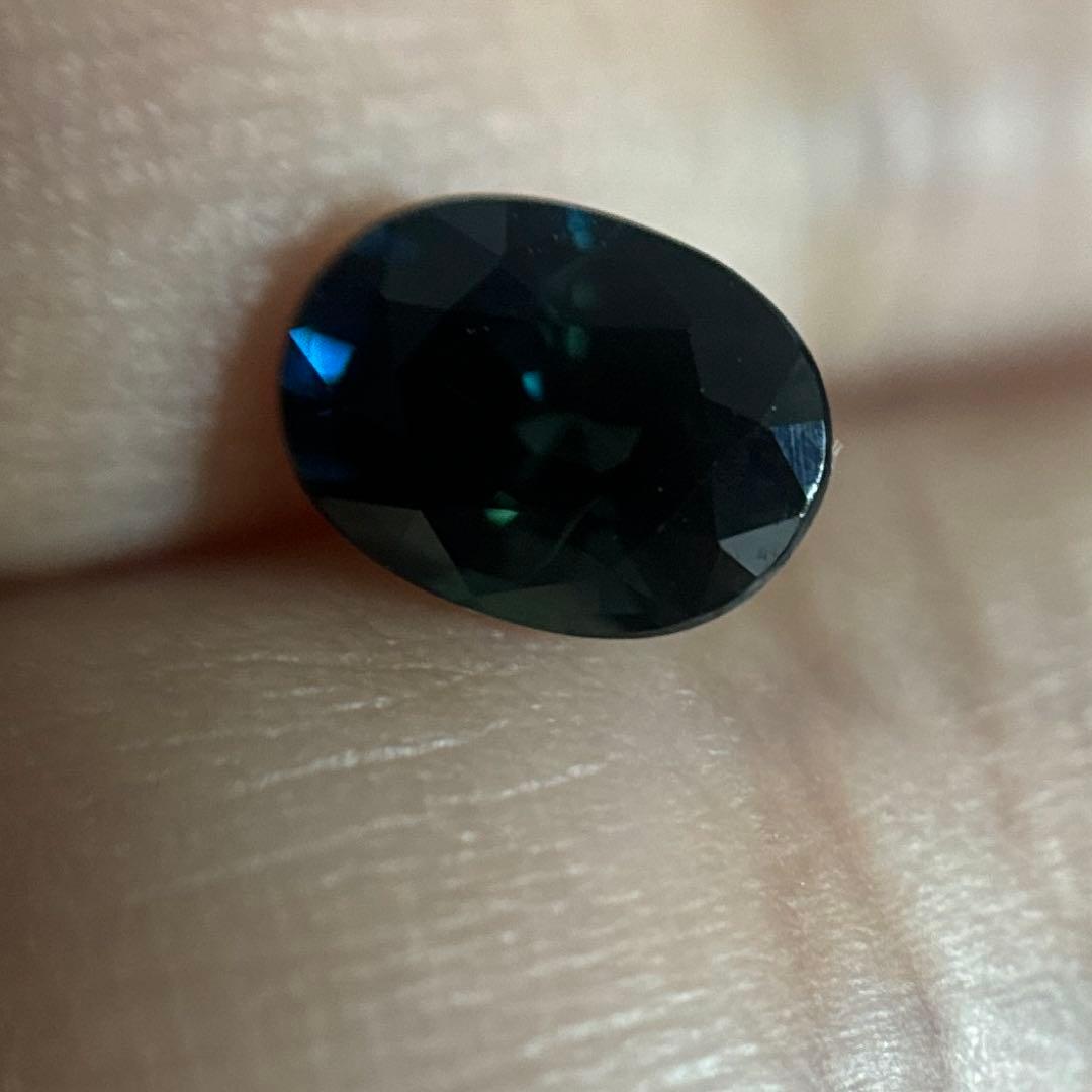 天然ブルーグリーンサファイア 1.144ct