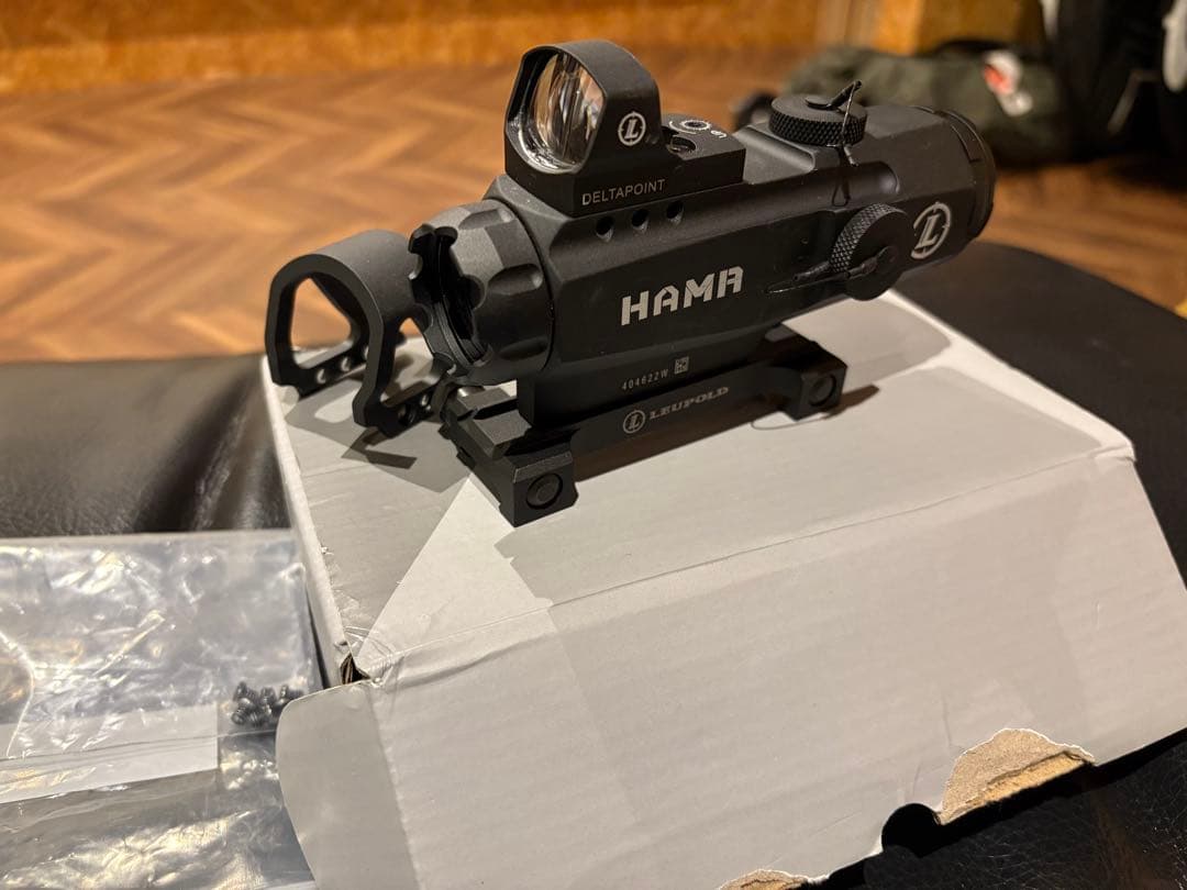 LEUPOLDタイプ HAMR 4×24Delta Pointドットサイトセット