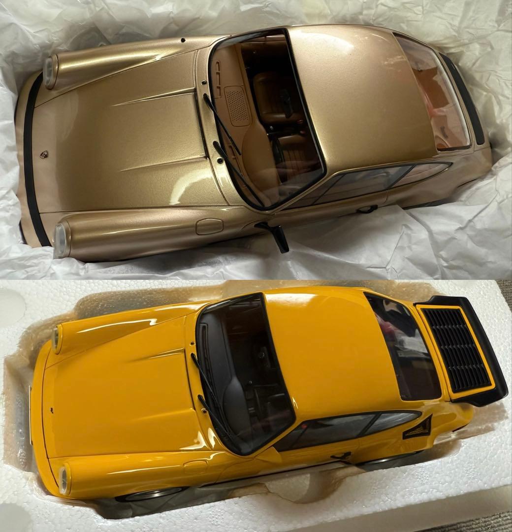 GT SPIRIT 1/18 ポルシェ2.7カレラ・ルーフCTR 2台セット