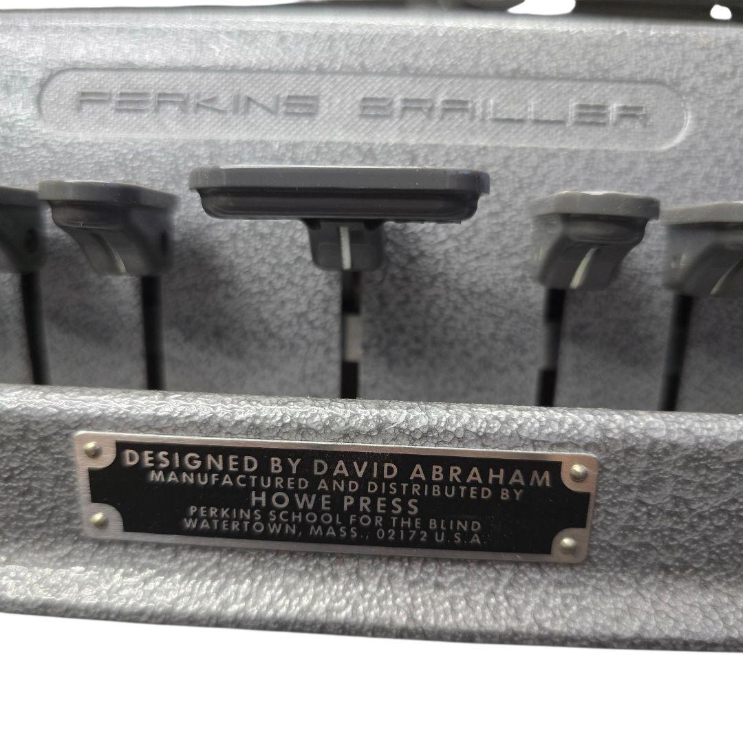 美品　PERKINS BRAILLER 点字タイプライター②