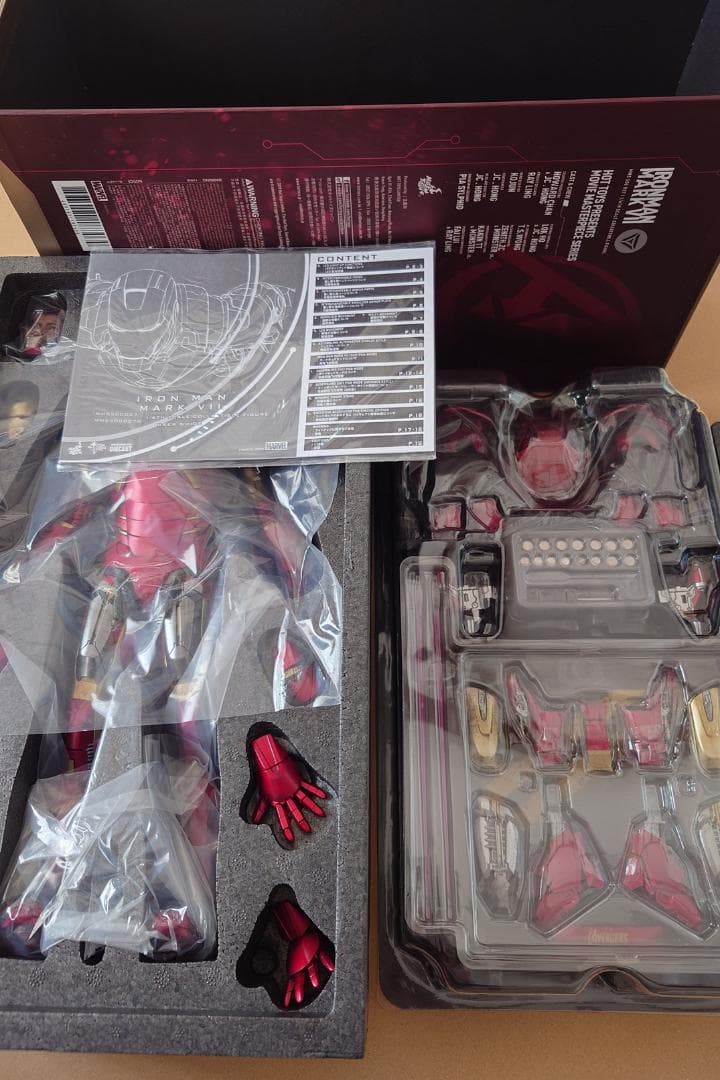 ムービー・マスターピース アベンジャーズ 1/6 アイアンマン・マーク7