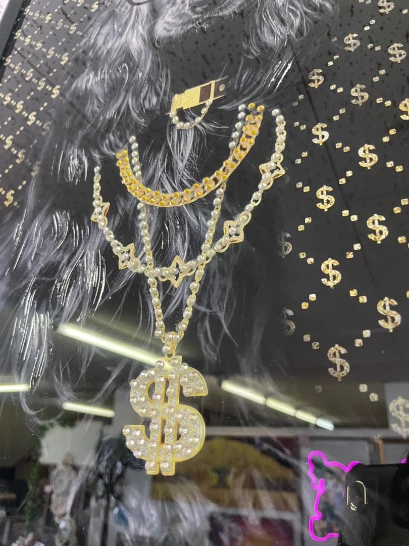 アートパネル　アート　絵画　絵　ポスター　壁掛け　額縁　ギャング　ラッパー　犬